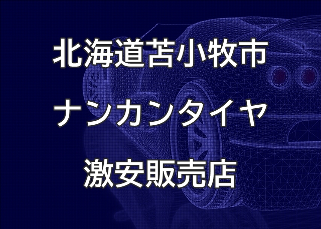 北海道苫小牧市のナンカンタイヤ取扱販売店で圧倒的に安く交換する