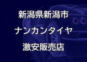 新潟県新潟市のナンカンタイヤ取扱販売店で圧倒的に安く交換する方法