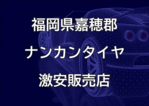 福岡県嘉穂郡のナンカンタイヤ取扱販売店で圧倒的に安く交換する方法